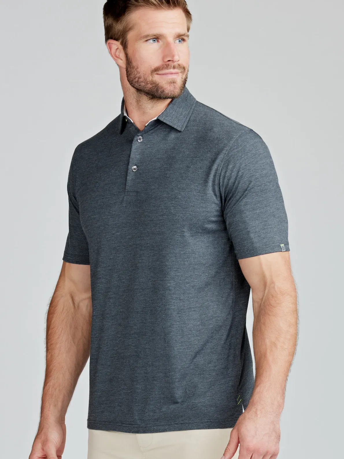 Cloud Polo - Black Heather