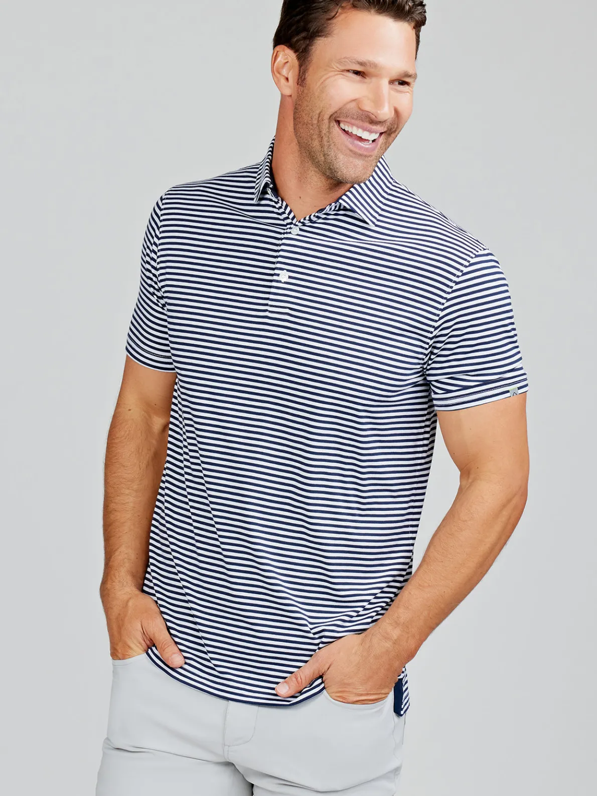 Cloud Polo Air Stripe