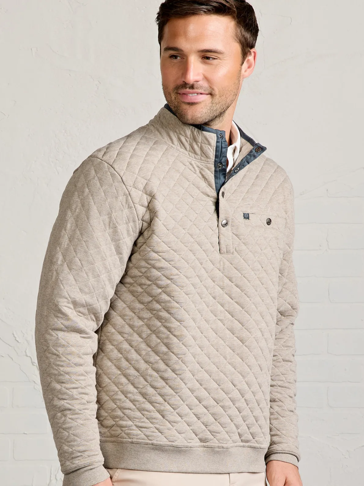 Newport Soft Quilt Pullover