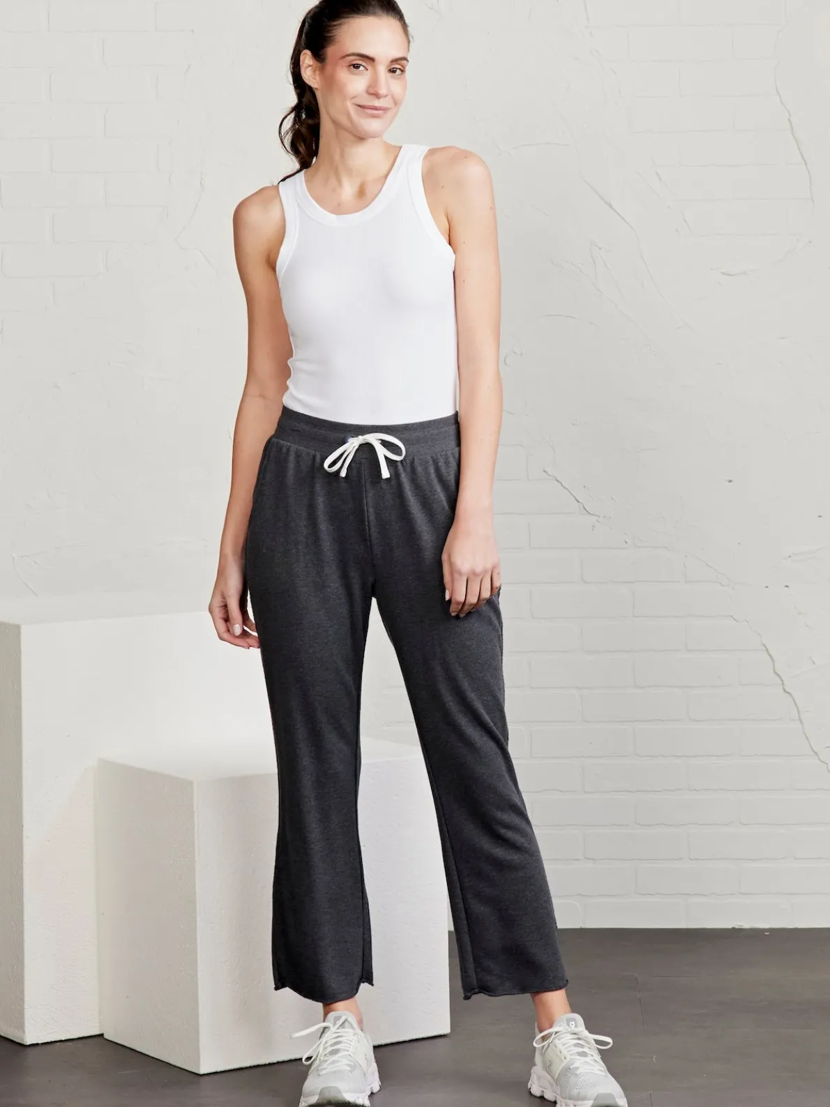 Stadium French Terry Ankle Pant