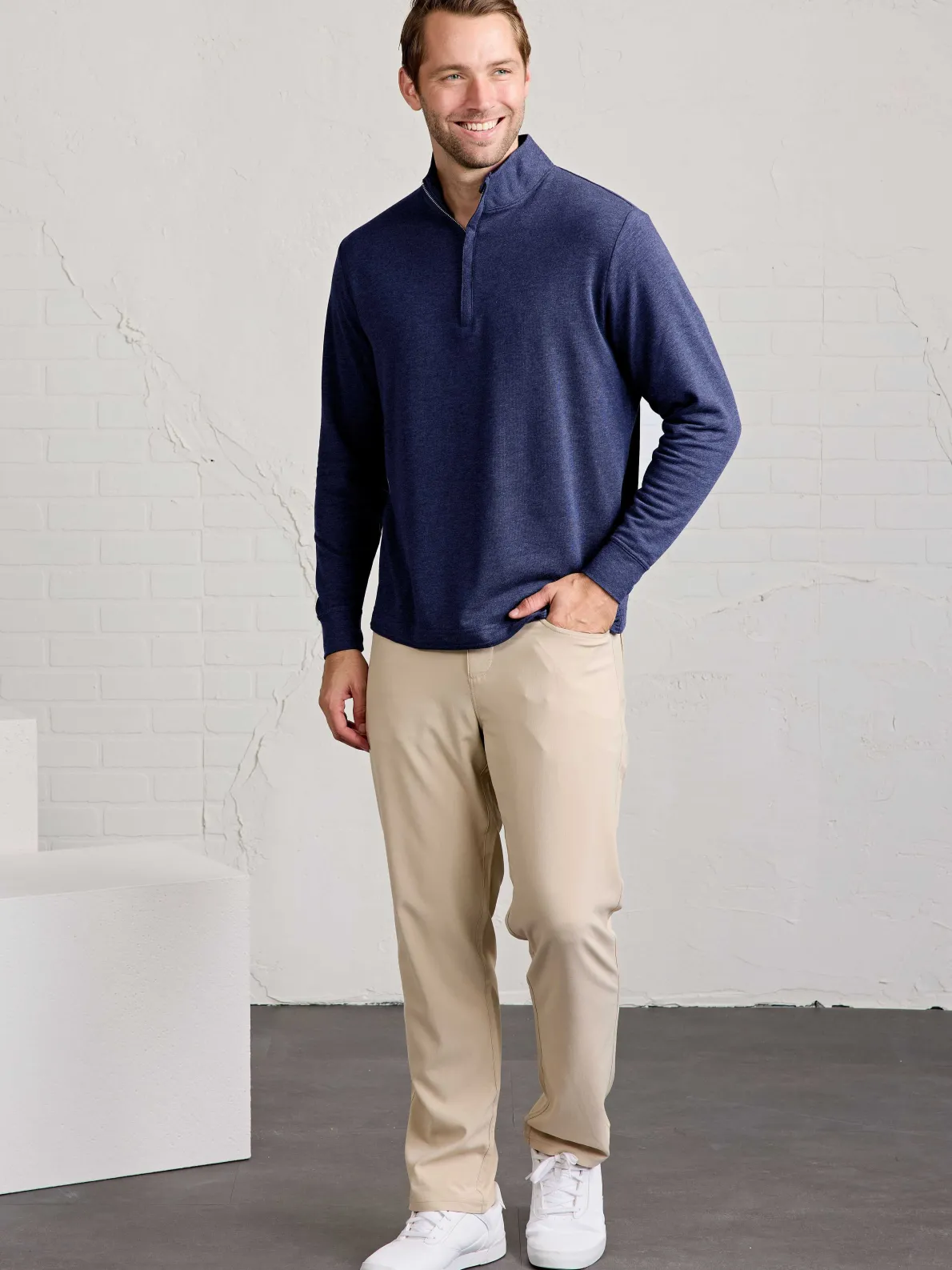 Stadium French Terry Quarter Zip